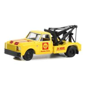 Manufacturer_Greenlight Collectibles Tow & Straight Trucks | Vehicle Accessories<1/64 Shell Oil Towing and Mechanic Set by Greenlight