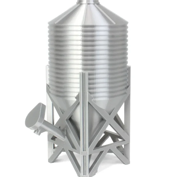 Outback Toys Wooden Barns & Large Accessories<1/16 Short Stack Feed Hopper Bin, 3D Printed