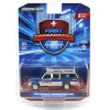 Manufacturer_Greenlight Collectibles Cars & Suvs | Emergency Vehicles<Silver Chrome Super Chase Unit ~ 1/64 1991 Chevrolet Suburban Ambulance, Glacier County EMS, First Responders Series 2