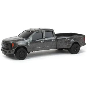 Manufacturer_ERTL Pickup Trucks<1/64 Silver Ford F-350 Pickup Truck, ERTL Collect N Play