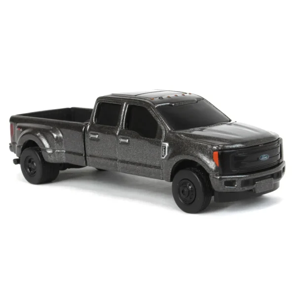 Manufacturer_ERTL Pickup Trucks<1/64 Silver Ford F-350 Pickup Truck, ERTL Collect N Play