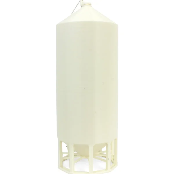 Outback Toys 3D Print & Small Accessories<1/64 Smooth Wall Multi-Purpose White 10,000 Bushel Bin, 3D Printed