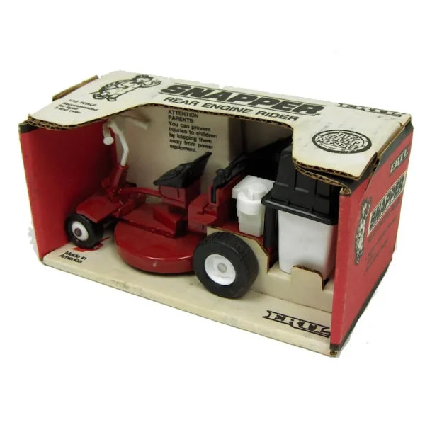 Manufacturer_ERTL Lawn & Garden<1/12 Snapper Rear Engine Rider w/ Bagger, Made in the USA by ERTL