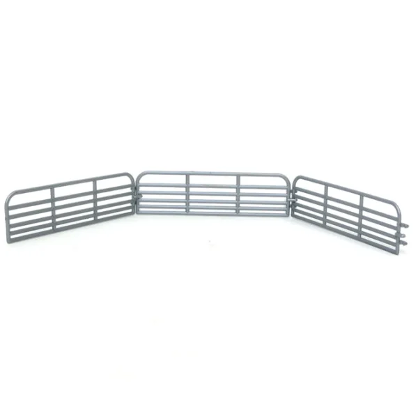 Manufacturer_Standi Toys Standi Toys<1/64 ST440 Silver 16 feet Cattle Gate for Fence