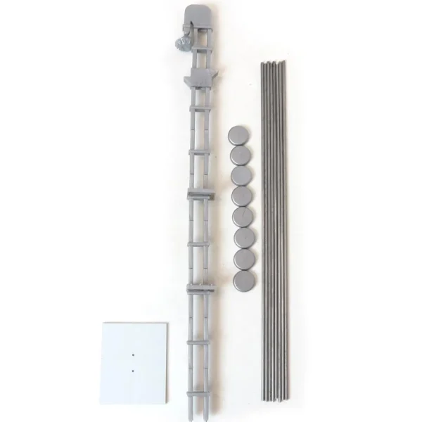 Manufacturer_Standi Toys Standi Toys<1/64 ST133 Standi Grain Leg, Silver (30 Pieces)