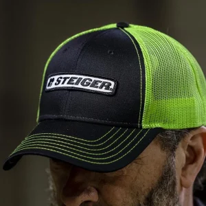 Outback Toys Other Clothing<Steiger Logo Black & Green Mesh Back Cap