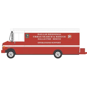 Manufacturer_Greenlight Collectibles Cars & Suvs | Emergency Vehicles<1/64 2019 Step Van, Dallas Fire Department, H.D. Trucks Series 25