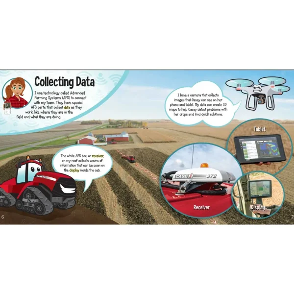 Outback Toys Books, Calendars & Dvds<Tech on the Farm with Casey & Friends Hardcover Book