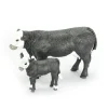 Manufacturer_Big Country Toys Big Country Toys<1/20th Black Baldy Cow and Calf by Big Country Toys