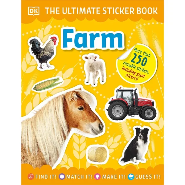 Outback Toys Books, Calendars & Dvds<The Ultimate Farm Sticker Book