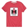 Outback Toys Ih Farmall<Toddler IH Logo Heather Red Short Sleeve T-shirt