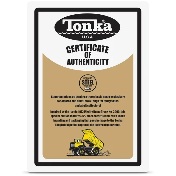 Manufacturer_Tonka Dump Trucks<Tonka Mighty Dump Truck, Retro Collector's Edition