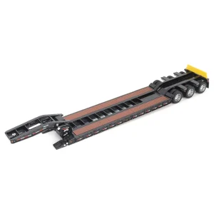 Manufacturer_Diecast Masters Lowboys & Flatbeds<1/50 Trail King TK120 HDG Lowboy Trailer (Black Regular Version)