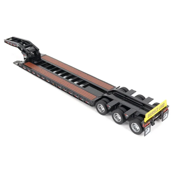 Manufacturer_Diecast Masters Lowboys & Flatbeds<1/50 Trail King TK120 HDG Lowboy Trailer (Black Regular Version)