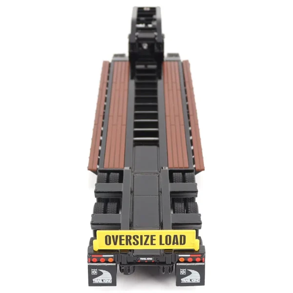Manufacturer_Diecast Masters Lowboys & Flatbeds<1/50 Trail King TK120 HDG Lowboy Trailer (Black Outrigger Version)