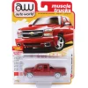 Manufacturer_Auto World Pickup Trucks<Ultra Red Chase ~ 1/64 2006 Chevrolet Silverado SS Extended Cab Fleetside Pickup Truck, Victory Red, Auto World