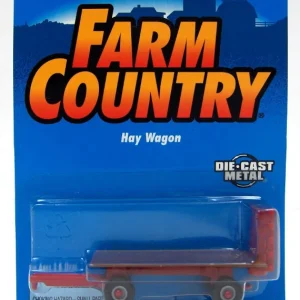 Manufacturer_ERTL Implements<1/64 Vintage Red Hay Wagon