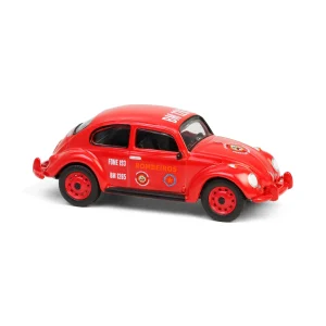 Manufacturer_Greenlight Collectibles Cars & Suvs<1/64 Volkswagen Classic Beetle, Corpo de Bombeiros da Polícia Militar, Club Vee-Dub Series 20