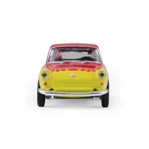 Manufacturer_Greenlight Collectibles Cars & Suvs<1/64 1963 Volkswagen Type 3 Panel Van, Flames, Club Vee-Dub Series 21