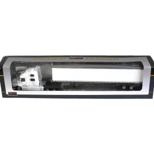 Manufacturer_SpecCast Box Trucks & Trailers<1/64 Volvo 770 Sleeper & 53ft Trailer with Double Doors