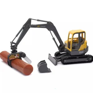 Manufacturer_New Ray Toys Inc. Excavators<1/18 Volvo ECR88D Excavator with Interchangeable Parts