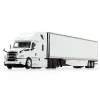 Manufacturer_DCP by First Gear Box Trucks & Trailers<1/64 White 2018 Freightliner Cascadia Sleeper & Utility Trailer w/ Skirts, DCP by First Gear
