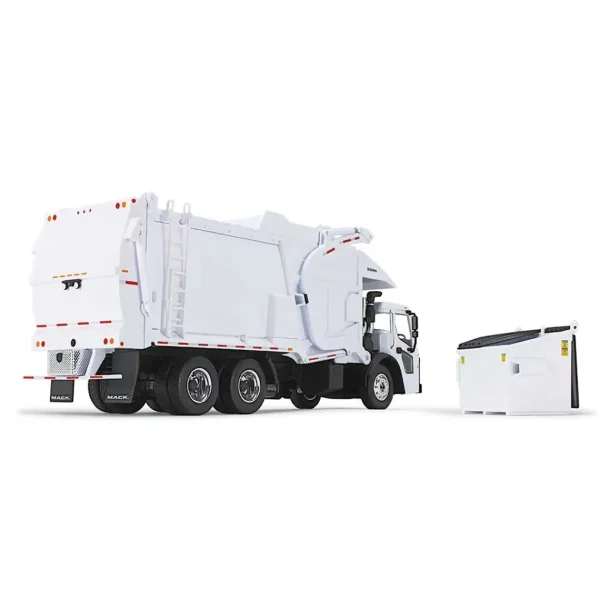 Manufacturer_First Gear, Inc. Tow & Straight Trucks<1/34 White Mack LR w/ McNeilus Meridian Front Loader & Dumpster