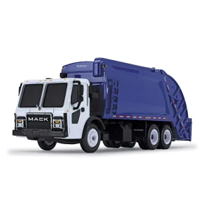 Manufacturer_First Gear, Inc. Tow & Straight Trucks<1/87 White Mack LR with Blue McNeilus Meridian Rear Loader by First Gear
