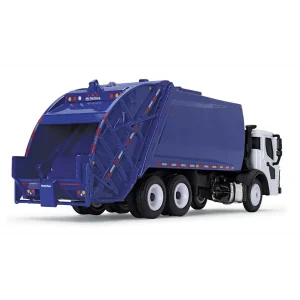 Manufacturer_First Gear, Inc. Tow & Straight Trucks<1/87 White Mack LR with Blue McNeilus Meridian Rear Loader by First Gear