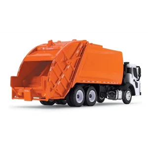 Manufacturer_First Gear, Inc. Tow & Straight Trucks<1/87 White Mack LR with Orange McNeilus Meridian Rear Loader by First Gear