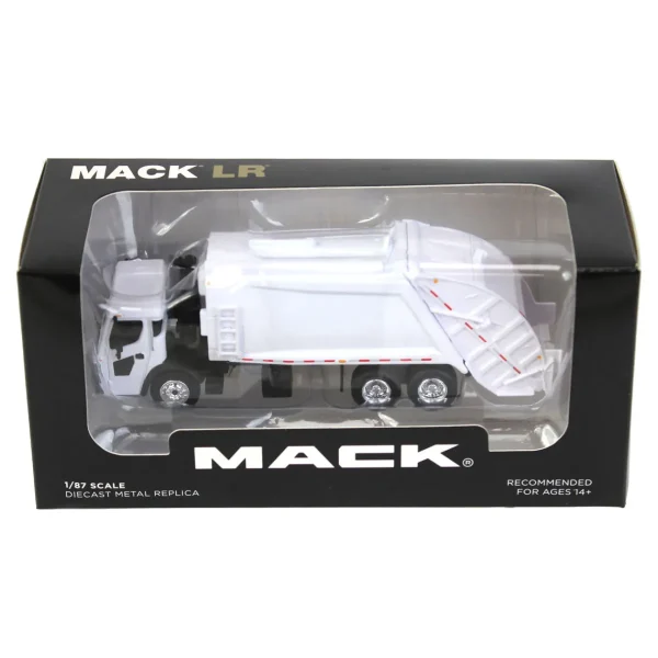 Manufacturer_First Gear, Inc. Tow & Straight Trucks<1/87 White Mack LR with White McNeilus Meridian Rear Loader by First Gear