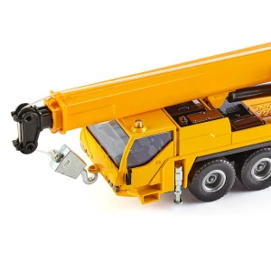 Manufacturer_SIKU Cranes<1/55 Yellow Mobile Crane by SIKU