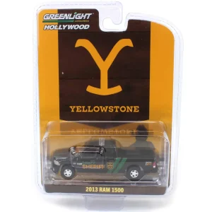 Manufacturer_Greenlight Collectibles Cars & Suvs | Pickup Trucks<1/64 Yellowstone 2013 Ram 1500 County Sheriff, Hollywood Series 42