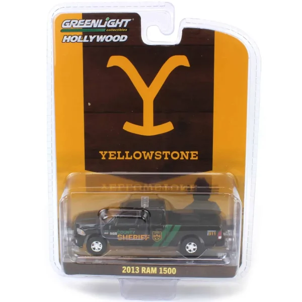Manufacturer_Greenlight Collectibles Cars & Suvs | Pickup Trucks<1/64 Yellowstone 2013 Ram 1500 County Sheriff, Hollywood Series 42