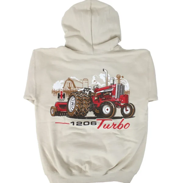 Outback Toys Ih Farmall<Youth IH Farmall 1206 with Duals Hooded Sweatshirt