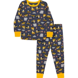Outback Toys John Deere<Youth John Deere Construction Equipment Long Sleeve Pajama Set