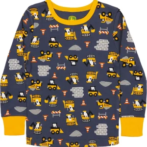 Outback Toys John Deere<Youth John Deere Construction Equipment Long Sleeve Pajama Set