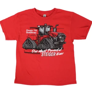 Outback Toys Case Ih & Ji Case<Youth Steiger 715 Quadtrac Short Sleeve T-Shirt